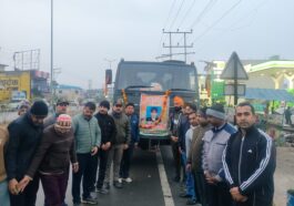 गिरिपार के वीर सपूत कपिल को अंतिम विदाई, पूरे सैन्य सम्मान के साथ पैतृक गांव रवाना