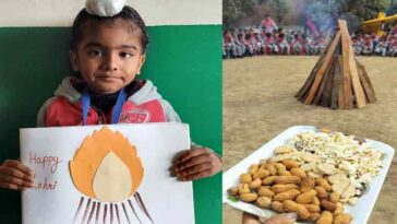 Paonta Sahib: इंडियन पब्लिक स्कूल भुंगरनी में लोहड़ी पर्व की धूम! छात्रों ने जमाया रंग