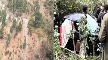 हिमाचल में बड़ा हादसा: खाई में गिरते ही गाड़ी के उड़े परखच्चे! पति-पत्नी ने गवाई जान