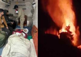 सिरमौर में भीषण अग्निकांड: 5 से 6 लोगों के जिंदा जलने की आशंका! एक व्यक्ति बुरी तरह झुलसा