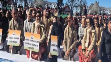 मनरेगा से ‘गांधी’ नाम हटाने का विरोध: CM सुक्खू सहित कैबिनेट मंत्री उपवास पर बैठे! केंद्र सरकार पर लगाए गंभीर आरोप