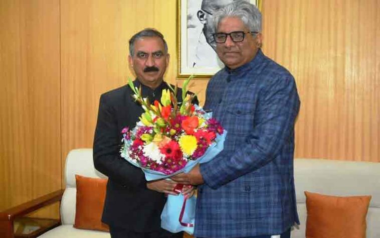 CM Sukhu: केंद्रीय पर्यावरण, वन एवं जलवायु परिवर्तन मंत्री से मिले सुक्खू! हिमाचल के 29.5 प्रतिशत वन एवं ट्री कवर को मान्यता देने का आग्रह CM Sukhu: केंद्रीय पर्यावरण, वन एवं जलवायु परिवर्तन मंत्री से मिले सुक्खू! हिमाचल के 29.5 प्रतिशत वन एवं ट्री कवर को मान्यता देने का आग्रह