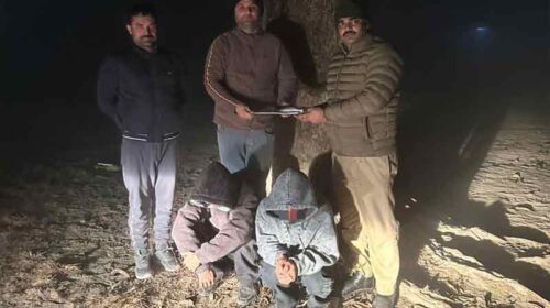 Paonta Sahib: पांवटा में दो तस्कर काबू! कब्जे से स्मैक बरामद, पुलिस ने सलाखों के पीछे पहुंचाए Paonta Sahib: पांवटा में दो तस्कर काबू! कब्जे से स्मैक बरामद, पुलिस ने सलाखों के पीछे पहुंचाए