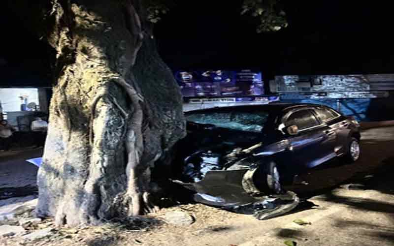 Accident In Himachal: पेड़ से टकराई बेकाबू कार! युवक ने गवाई जान, तीन की हालत गंभीर