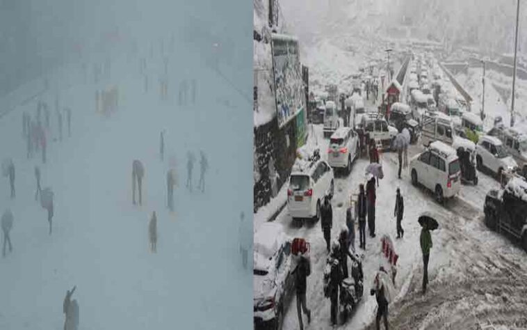 हिमाचल में बिछी बर्फ की चादर: सात जिलों में हिमपात! सड़क बंद तो ट्रांसफार्मर ठप, कई जगह ब्लैक आउट