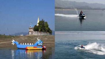 HP News: गोविंद सागर झील में वाटर स्पोर्ट्स का रोमांच! साहसिक पर्यटन का नया केंद्र बना अंदरोली क्षेत्र