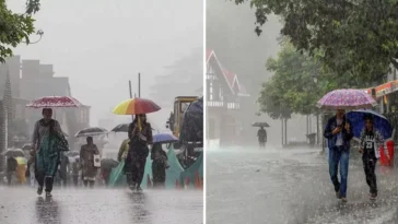 Weather News : हिमाचल में आज मौसम फिर बदलेगा अपना रुख! गरज कर बरसेंगे बादल और चलेंगी तेज हवाएं….