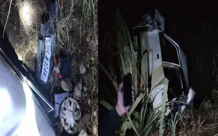Accident In Himachal: बारात से लौटते खाई में गिरी कार! पूर्व सैनिक ने गवाई जान, दो घायल