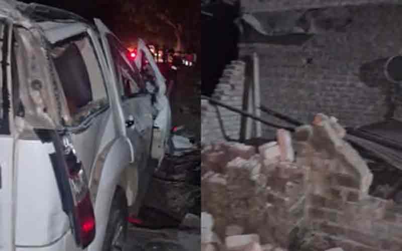 Accident In Himachal: बेकाबू होकर गौशाला से टकराई कार! 25 साल का युवक गंभीर घायल