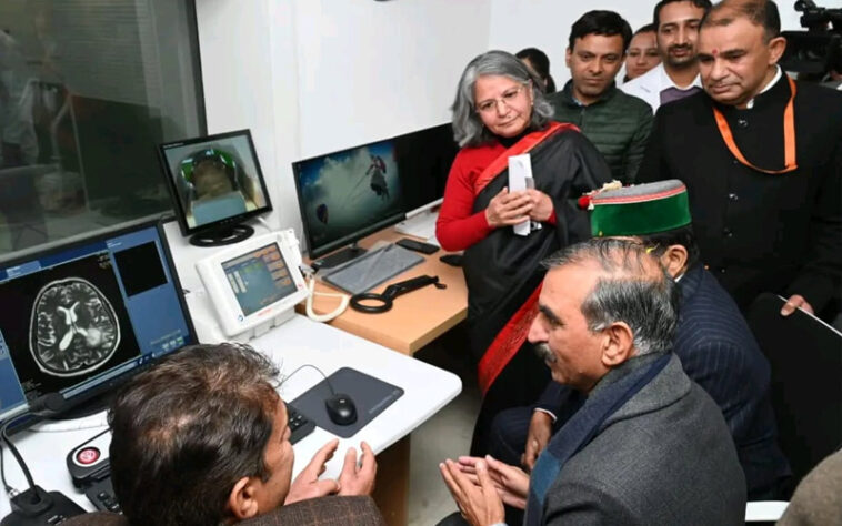 CM Sukhu: मुख्यमंत्री ने आईजीएमसी शिमला में अत्याधुनिक 3 टेस्ला एमआरआई मशीन का किया शुभारम्भ