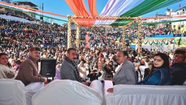 Sirmour News : मुख्यमंत्री ने सिरमौर में किए 32 करोड़ रुपये लागत की परियोजनाओं के शिलान्यास व लोकार्पण