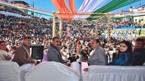 Sirmour News : मुख्यमंत्री ने सिरमौर में किए 32 करोड़ रुपये लागत की परियोजनाओं के शिलान्यास व लोकार्पण