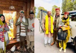 Sirmour News: शिलाई पहुंचे मंत्री विक्रमादित्य सिंह! पत्नी अमरीन संग छत्रधारी चालदा महासू महाराज के दरबार में टेका माथा