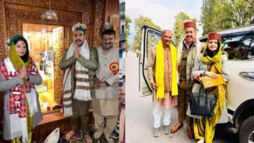 Sirmour News: शिलाई पहुंचे मंत्री विक्रमादित्य सिंह! पत्नी अमरीन संग छत्रधारी चालदा महासू महाराज के दरबार में टेका माथा