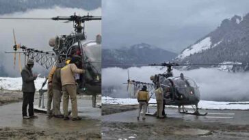 Himachal News : दुर्गम क्षेत्र से मरीज किया एयरलिफ्ट! PGI में करवाया एडमिट, एयरफोर्स के 2 हेलीकॉप्टर से ली मदद