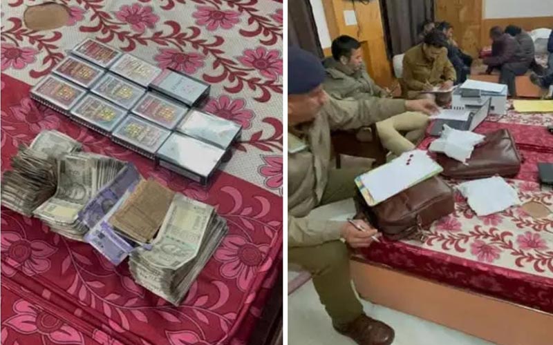 Himachal Crime News: पुलिस ने होटल में मारा छापा! जुआ खेलते रंगे हाथों पकडे 10 व्यक्ति, डेढ़ लाख का कैश भी पकड़ा
