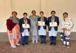 ​Paonta Sahib : अंतरराष्ट्रीय हिंदी ओलंपियाड में गुरु नानक मिशन पब्लिक स्कूल के छात्रों का डंका! जीता स्वर्ण पदक