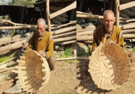 HP News: हाथों की मेहनत और पारंपरिक हुनर का बल! 73 साल की उम्र में भी बांस के उत्पादों को प्रतिदिन तैयार कर रहे रिखी राम