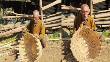HP News: हाथों की मेहनत और पारंपरिक हुनर का बल! 73 साल की उम्र में भी बांस के उत्पादों को प्रतिदिन तैयार कर रहे रिखी राम