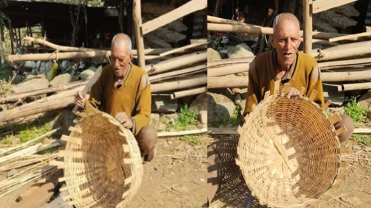 HP News: हाथों की मेहनत और पारंपरिक हुनर का बल! 73 साल की उम्र में भी बांस के उत्पादों को प्रतिदिन तैयार कर रहे रिखी राम