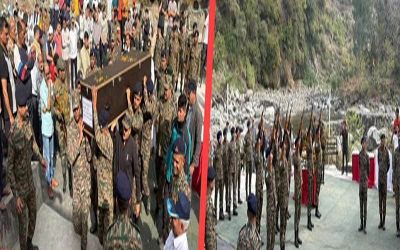 दुखद: हिमाचल के 26 वर्षीय जवान का ड्यूटी के दौरान निधन! सैन्य सम्मान के साथ अंतिम विदाई, इकलौती संतान था अक्षित