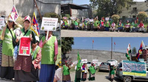 Paonta Sahib: पांवटा में तिब्बती समुदाय का चीन विरोधी प्रदर्शन! निकाली विरोध रैली, जमकर लगाए नारे