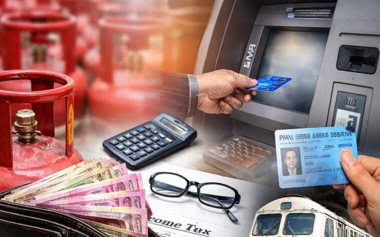 1 अप्रैल से बड़ा बदलाव: LPG से लेकर इनकम टैक्स तक के लिए नए नियम! जानें अब आपकी जेब पर कितना पड़ेगा असर