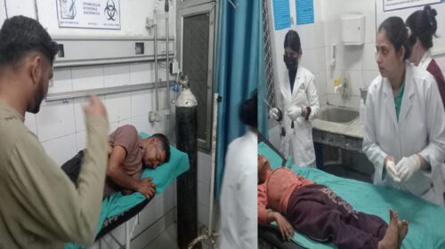 Paonta Sahib: सड़क किनारे खड़े ट्रक से टकराई कार! होली मेले से घर लौट रहे चार लोग घायल