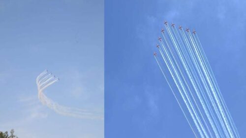 HP News: आसमान में गूंजे लड़ाकू विमान! दिखाई हैरतअंगेज कलाबाजियां, हजारों लोगों ने देखा वायु सेना का अदभुत शौर्य