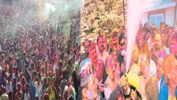 Holi 2026: हिमाचल में जमकर उड़े रंग-गुलाल! हर्षोल्लास से मनाया होली का त्योहार, डीजे पर थिरके लोग