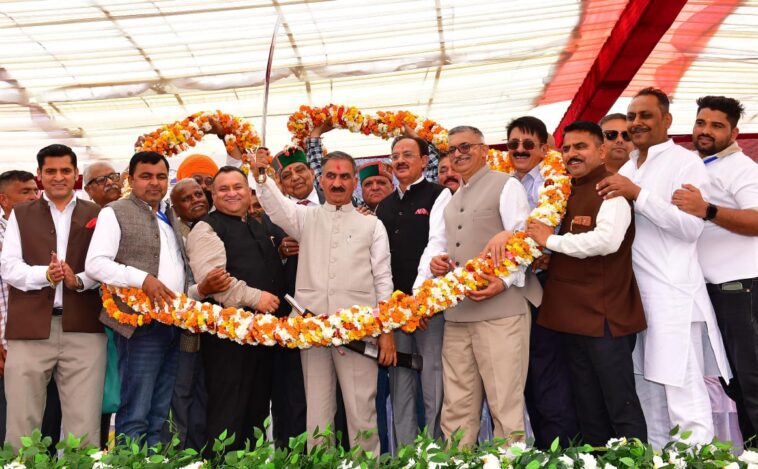 नाहन को मुख्यमंत्री का बड़ा तोहफा: 190 करोड़ की 17 विकास परियोजनाओं का उद्घाटन व शिलान्यास