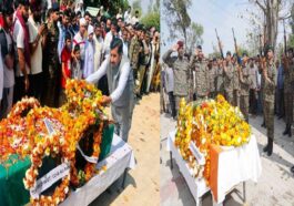 दुखद: शहीद नायब सूबेदार कुलवंत सिंह को सैन्य सम्मान के साथ दी अंतिम विदाई! पीछे छूटा परिवार