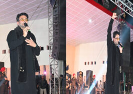 Holi Celebration: राष्ट्र स्तरीय होली उत्सव की दूसरी सांस्कृतिक संध्या में खूब चला पंजाबी गायक मनकीरत औलख का जादू