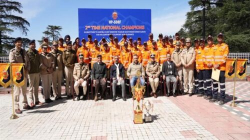 HP News: राष्ट्रीय सीएसएसआर प्रतियोगिता में एसडीआरएफ अव्वल! मुख्यमंत्री बोले- हिमाचल के लिए गर्व का क्षण HP News: राष्ट्रीय सीएसएसआर प्रतियोगिता में एसडीआरएफ अव्वल! मुख्यमंत्री बोले- हिमाचल के लिए गर्व का क्षण