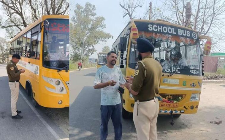 HP News: स्कूली बसों की जांच लगातार जारी! अब तक 182 वाहनों की चेकिंग, 60 के चालान