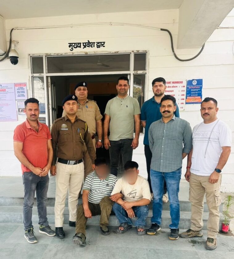 पांवटा साहिब में नशे की बड़ी खेप पकड़ी: 11,040 कैप्सूल और 4,200 गोलियों के साथ दो युवक गिरफ्तार