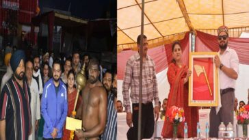 Paonta Sahib Holi Mela: गुरुद्वारा ग्राउंड में गूंजी दंगल की हुंकार, जम्मू के फारूक बने ‘माली’ विजेता