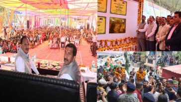 sirmour News: उपमुख्यमंत्री ने शिलाई क्षेत्र में किए करोड़ों की योजनाओं के शिलान्यास और लोकार्पण! चाल्दा महासू महाराज मंदिर में नवाया शीश