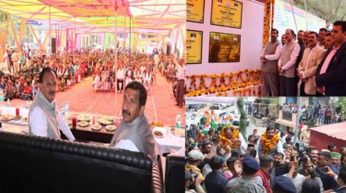 sirmour News: उपमुख्यमंत्री ने शिलाई क्षेत्र में किए करोड़ों की योजनाओं के शिलान्यास और लोकार्पण! चाल्दा महासू महाराज मंदिर में नवाया शीश