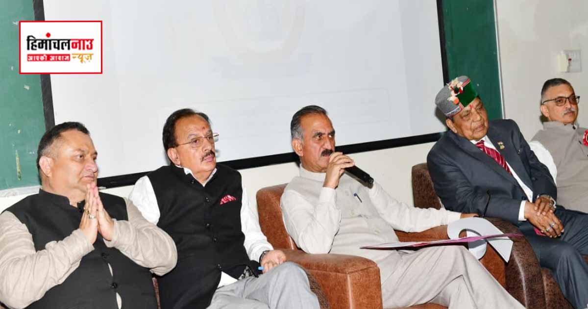 नाहन मेडिकल कॉलेज पहुंचे मुख्यमंत्री सुक्खू: बोले- प्रदेश में ही मिलेंगी बेहतर स्वास्थ्य सेवाएं