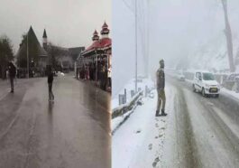 HP Weather Update: हिमाचल में बदला मौसम! बारिश-बर्फबारी का दौर शुरू, गर्म कपड़ों में दिखे लोग