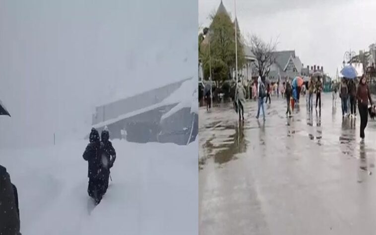 HP Weather: हिमाचल के पहाड़ों पर भारी बर्फबारी! यहां तीन फीट फ्रेश स्नोफॉल, शिमला सहित अन्य इलाकों में बारिश HP Weather: हिमाचल के पहाड़ों पर भारी बर्फबारी! यहां तीन फीट फ्रेश स्नोफॉल, शिमला सहित अन्य इलाकों में बारिश