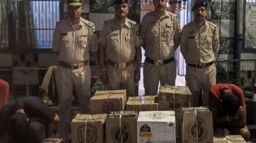 Himachal Crime News: गाड़ी से शराब का जखीरा बरामद! कुल्लू और मंडी के दो तस्कर गिरफ्तार