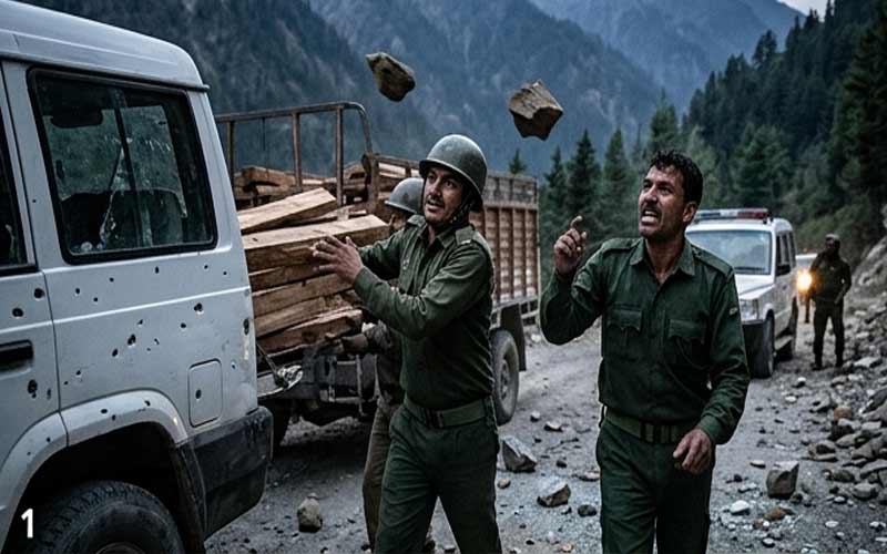 Himachal Crime News: अवैध लकड़ी जब्त करने गई टीम पर हमला! पहाड़ी से बरसाए पत्थर, सरकारी गाड़ी के तोड़े शीशे