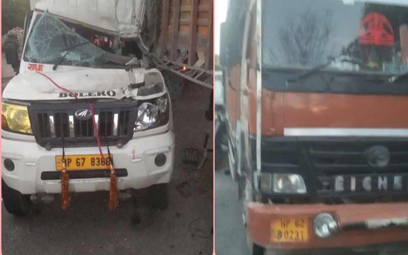 Himachali Road Accident: दूध की सप्लाई लेने जा रही पिकअप और ट्रक की टक्कर! युवक ने गवाई जान