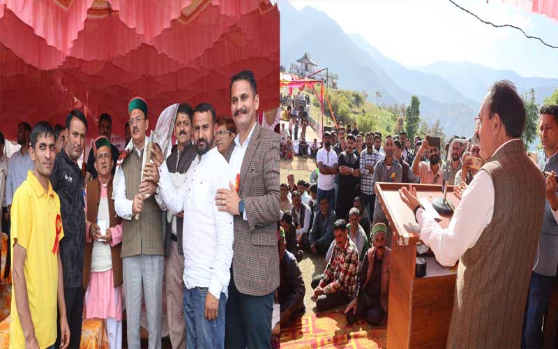 Sirmour News: शिलाई में बैशाखी मेले का भव्य समापन! उद्योग मंत्री हर्षवर्धन चौहान ने संस्कृति को संजोने पर दिया जोर