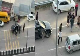 हाईवे पर हाई वोल्टेज ड्रामा: हरियाणा के सैलानियों ने किया हंगामा! सरेआम धक्का-मुक्की और गाली-गलौज, पुलिस ने काटा चालान