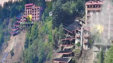 Himachal Latest News: भूस्खलन से ताश के पत्तों की तरह बिखरा होटल! स्कूल खतरे में, ग्रामीणों ने दी आंदोलन की चेतावनी