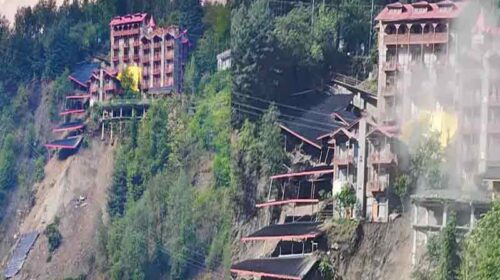 Himachal Latest News: भूस्खलन से ताश के पत्तों की तरह बिखरा होटल! स्कूल खतरे में, ग्रामीणों ने दी आंदोलन की चेतावनी