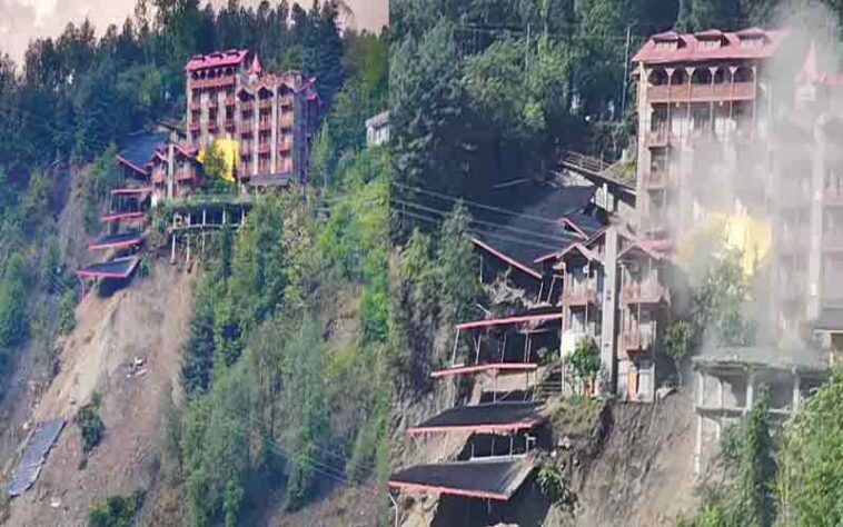 Himachal Latest News: भूस्खलन से ताश के पत्तों की तरह बिखरा होटल! स्कूल खतरे में, ग्रामीणों ने दी आंदोलन की चेतावनी